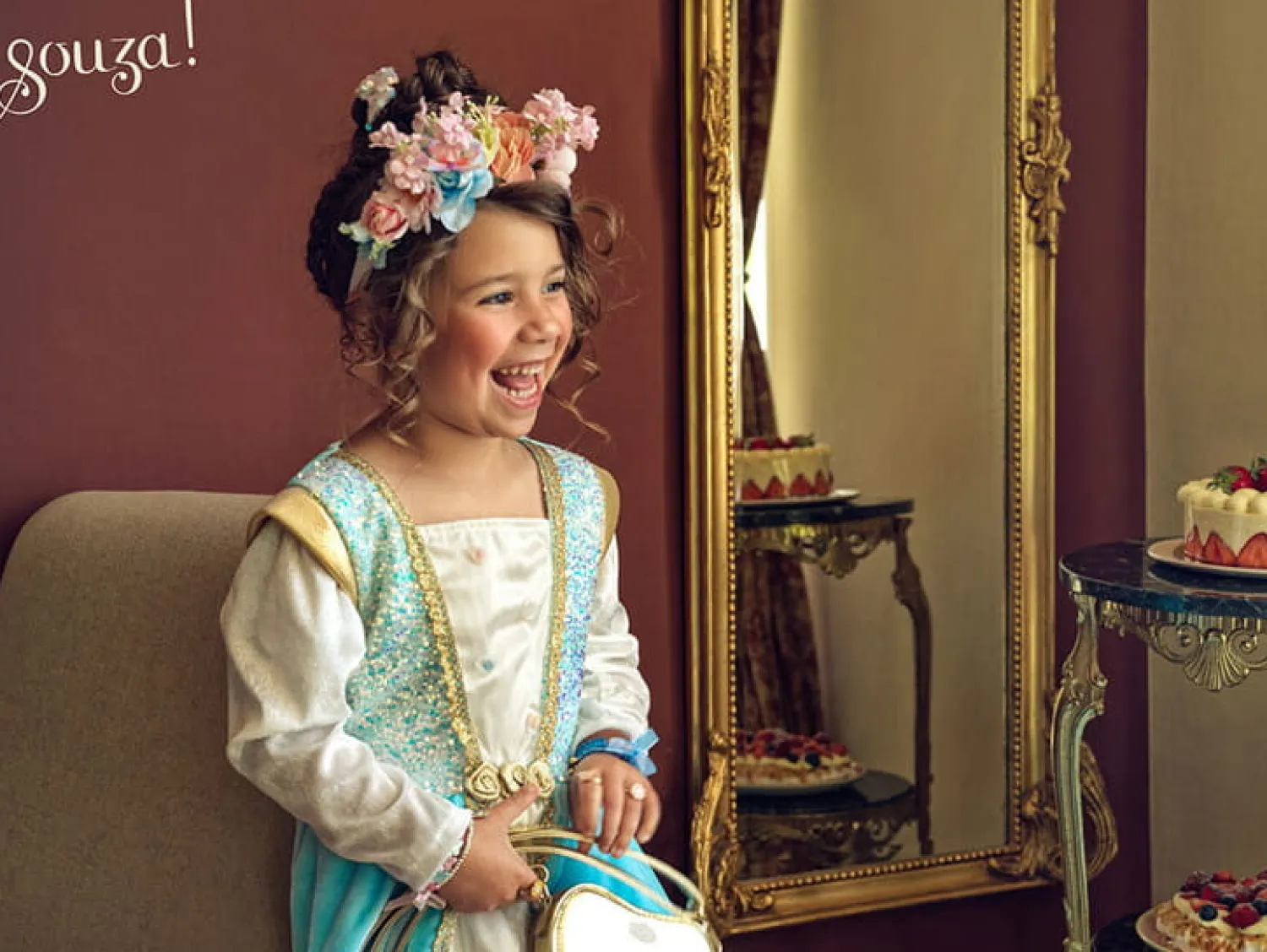 6 Lat+|7 Lat+ | Souza! Kostium sukienka księżniczka Josephina