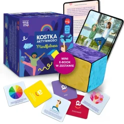 6 Lat+|Aktywizujące | rozwojowa mama Kostka aktywności - mindfulness. Gra + mini e-book 4+