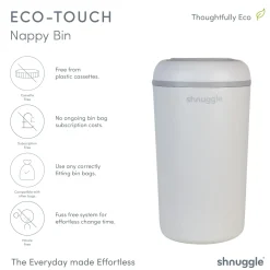 Kosz na pieluchy Eco-Touch Taupe