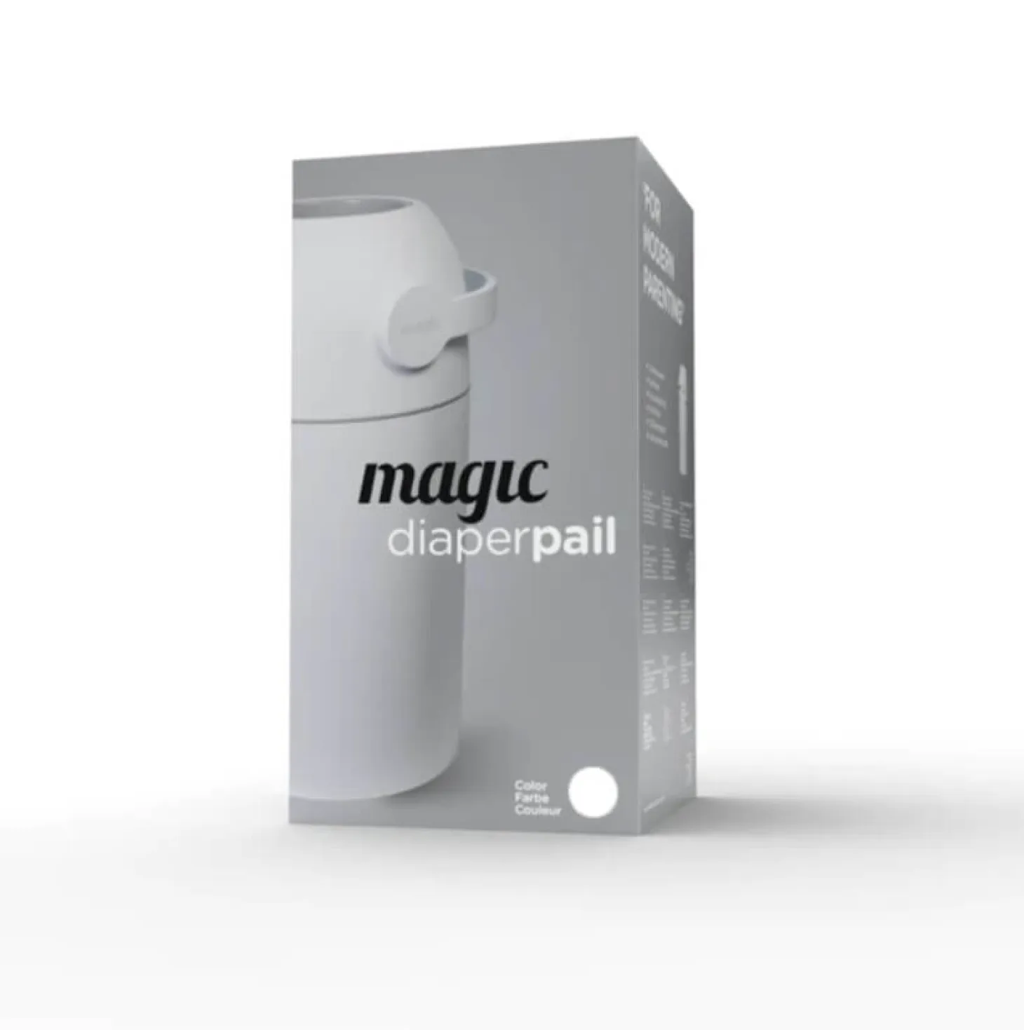 Kosz na zużyte pieluchy Magic Majestic - burgundowy (na 25 pieluch) + worki