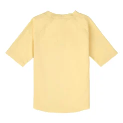 Koszulka do pływania z krótkim rękawem przeciwsłoneczna UV60 Splash & Fun Ice Cream - Pale yellow