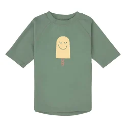 Koszulka do pływania z krótkim rękawem przeciwsłoneczna UV60 Splash & Fun - Popsicle green