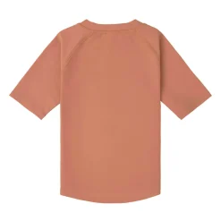 Koszulka do pływania z krótkim rękawem przeciwsłoneczna UV60 Splash & Fun - Clay