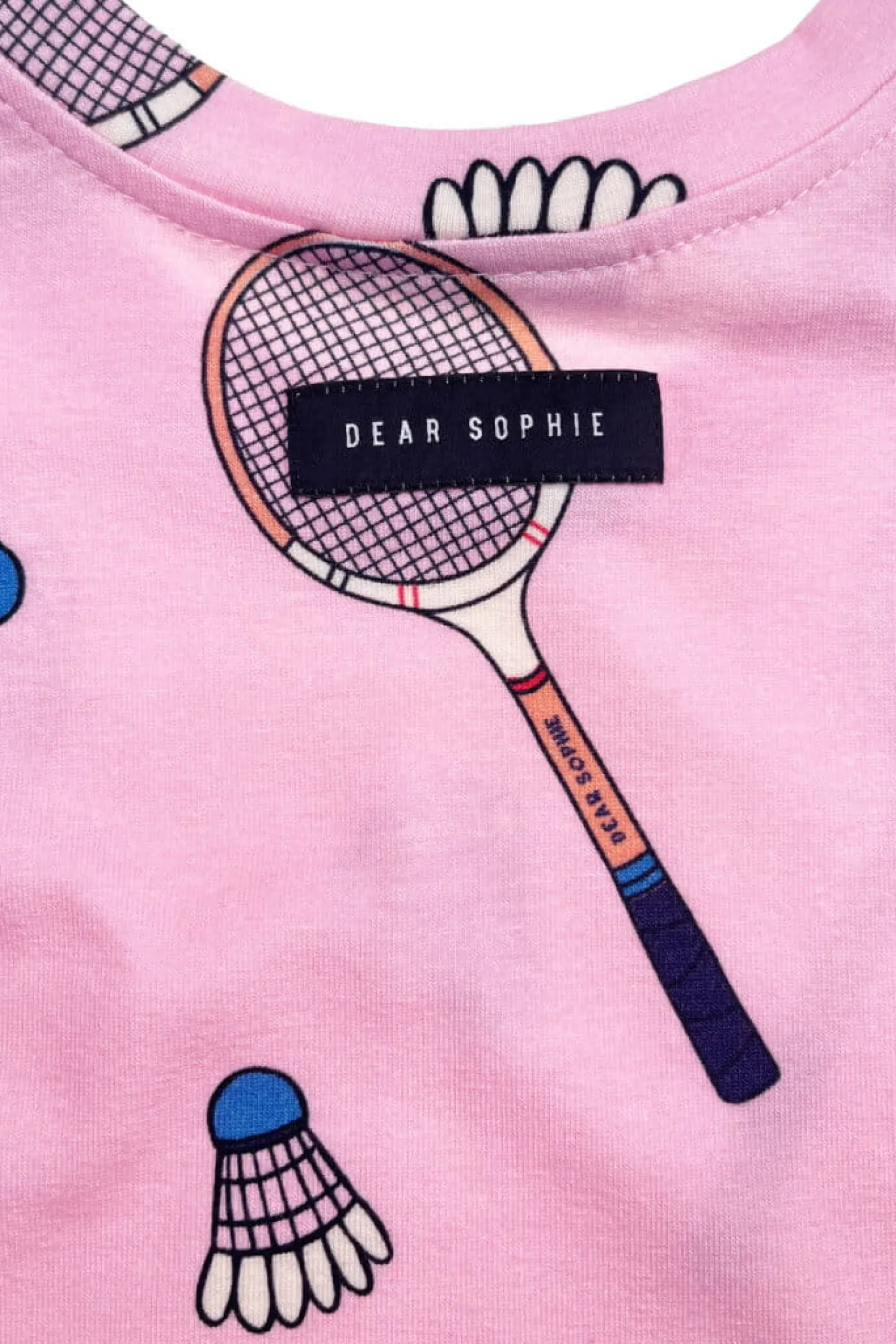 Ubranka Dziecięce | Dear Sophie Koszulka ze skrzydełkami - tenis różowy