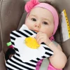 Idealne W Podróży|Zawieszki Do Wózka | Mom's Care Kot pasiak szeleścik sensoryczny