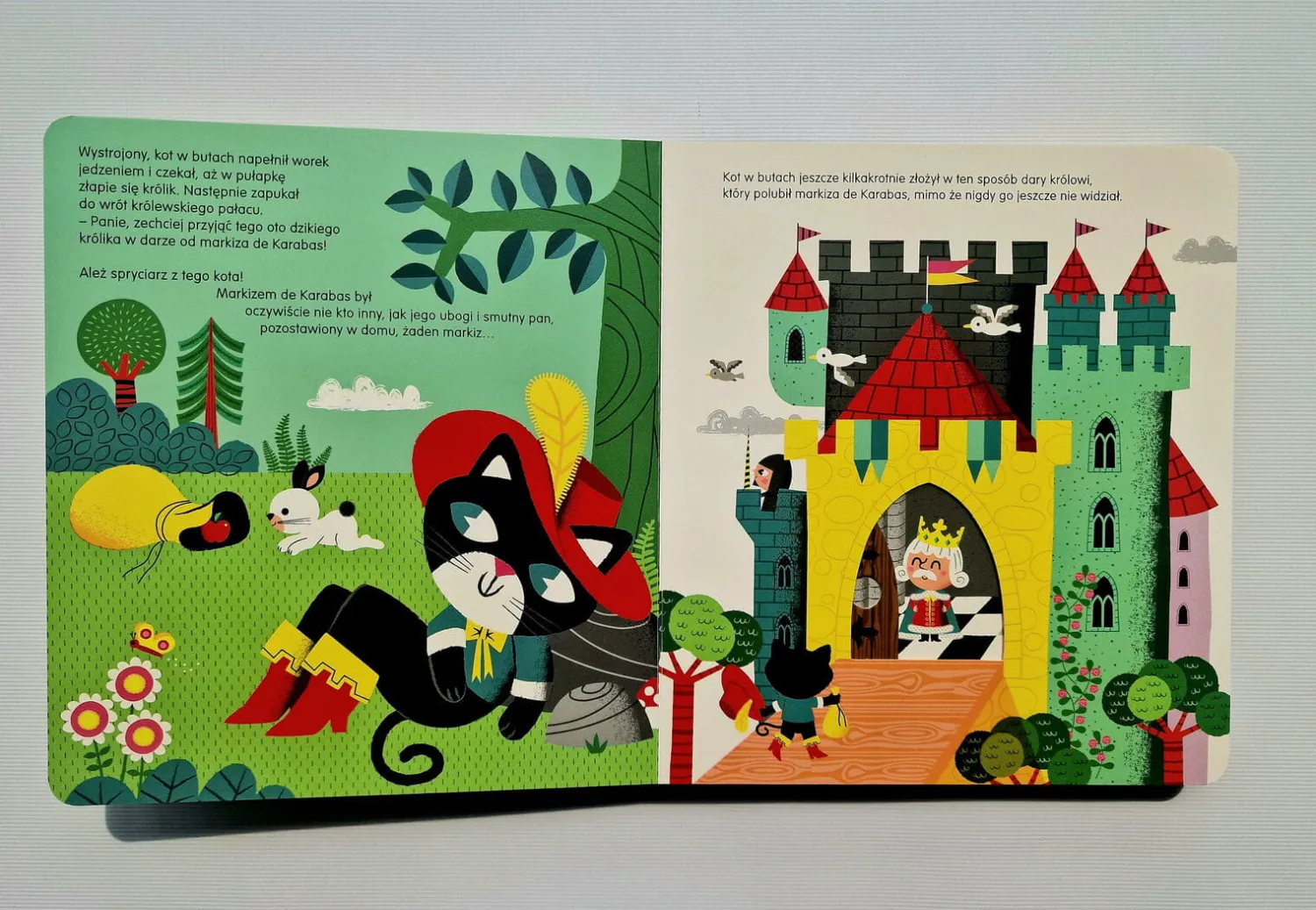Ruchome Elementy|2-5 Lat | HarperCollins Kot w butach. Ruchome bajki