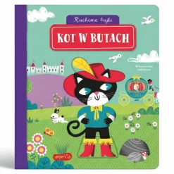 Ruchome Elementy|2-5 Lat | HarperCollins Kot w butach. Ruchome bajki