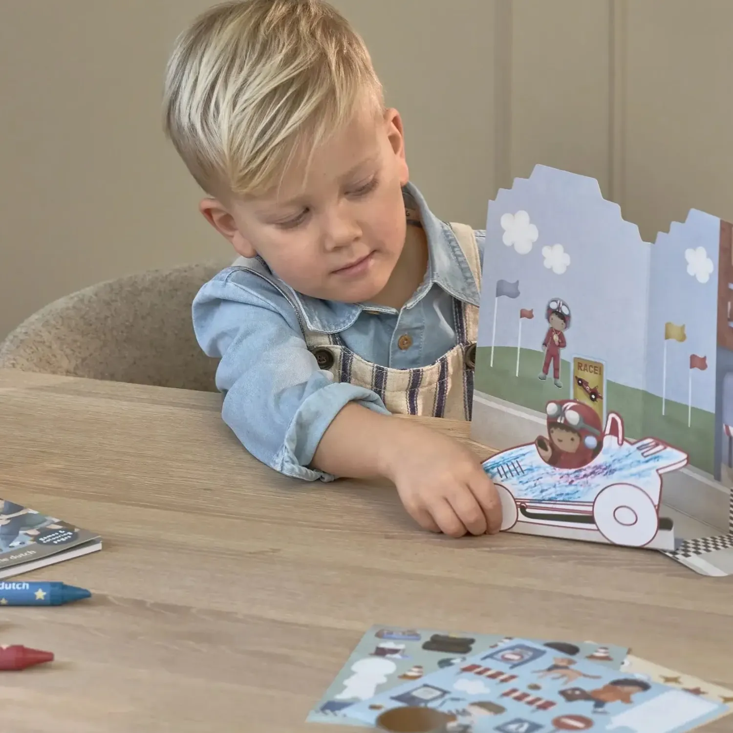 Idealne W Podróży|6 Lat+ | Little Dutch Kreatywna walizka Jim & Friends