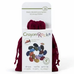 Artykuły Plastyczne | Crayon Rocks Kredki w aksamitnym woreczku - 16 kolorów