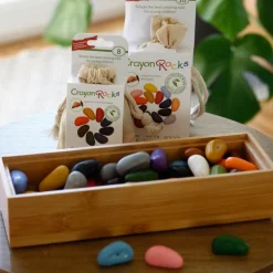 Artykuły Plastyczne | Crayon Rocks Kredki w bawełnianym woreczku - 8 kolorów