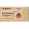 Kredki Medenka JUNIOR PASTEL z wosku pszczelego, 100% naturalne