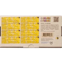 Kredki Medenka JUNIOR PASTEL z wosku pszczelego, 100% naturalne