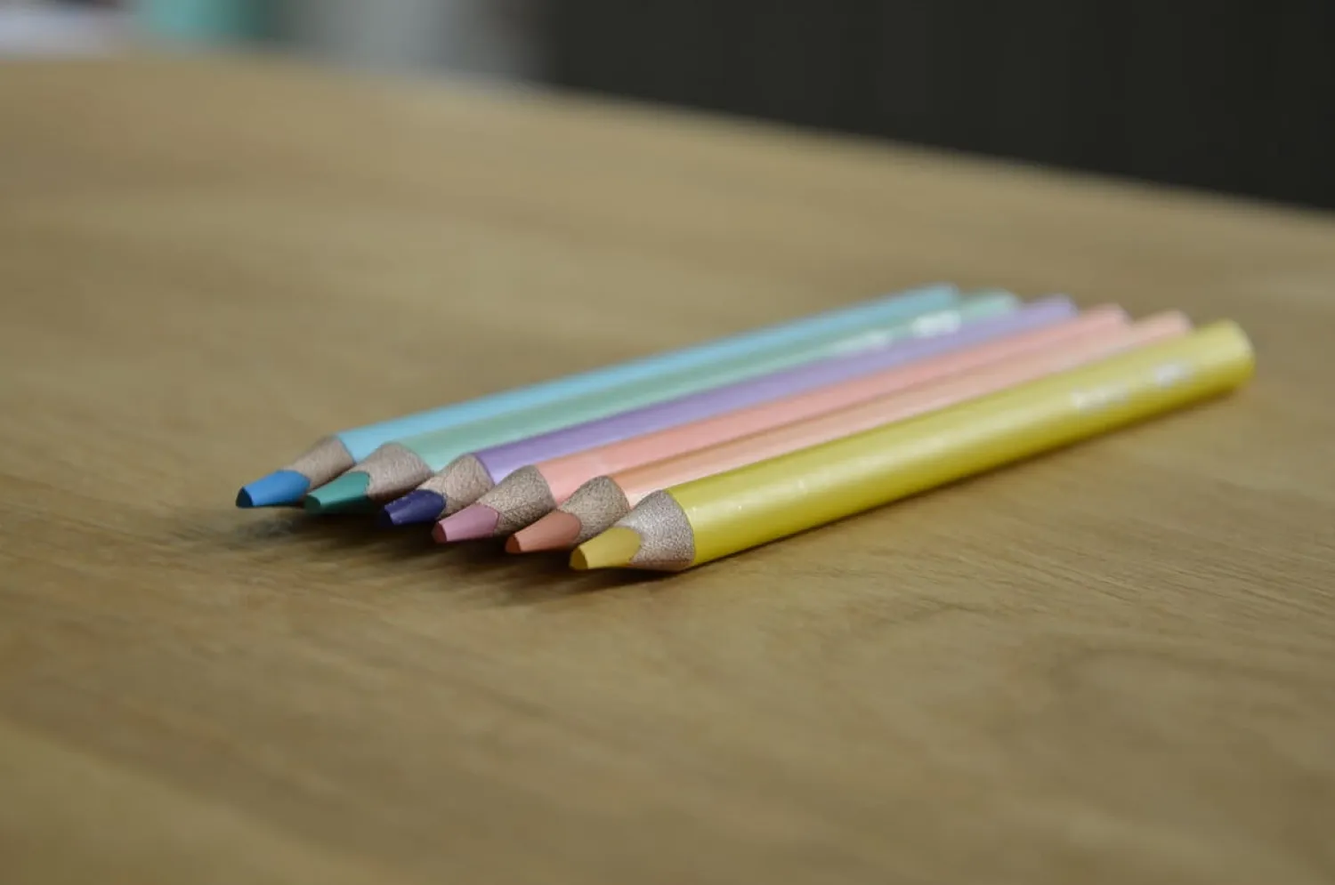 6 Lat+|3 Lata + | Apli Kids Kredki ołówkowe Jumbo - pastel