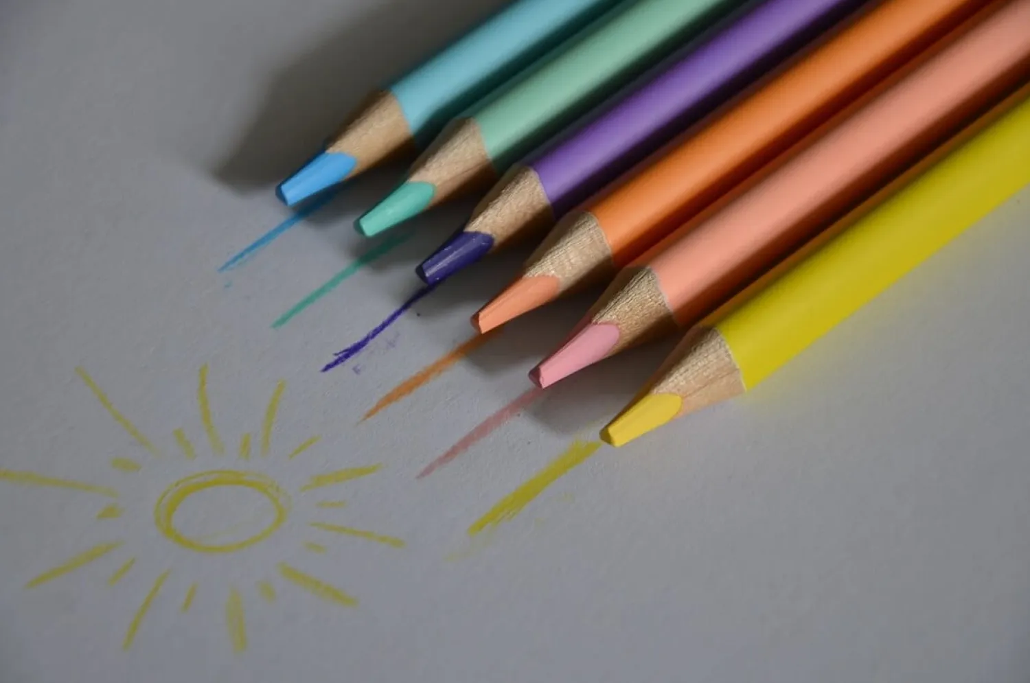 6 Lat+|3 Lata + | Apli Kids Kredki ołówkowe Jumbo - pastel