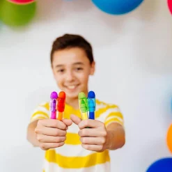 7 Lat+|8 Lat+ | Ooly Kredki z przekładanym wkładem Presto Jumbo, 4 szt.