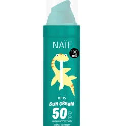 Naturalne Kosmetyki Dla Mam|Naturalne Kosmetyki | Naif Krem przeciwsłoneczny SPF 50 dla dzieci, 100 ml
