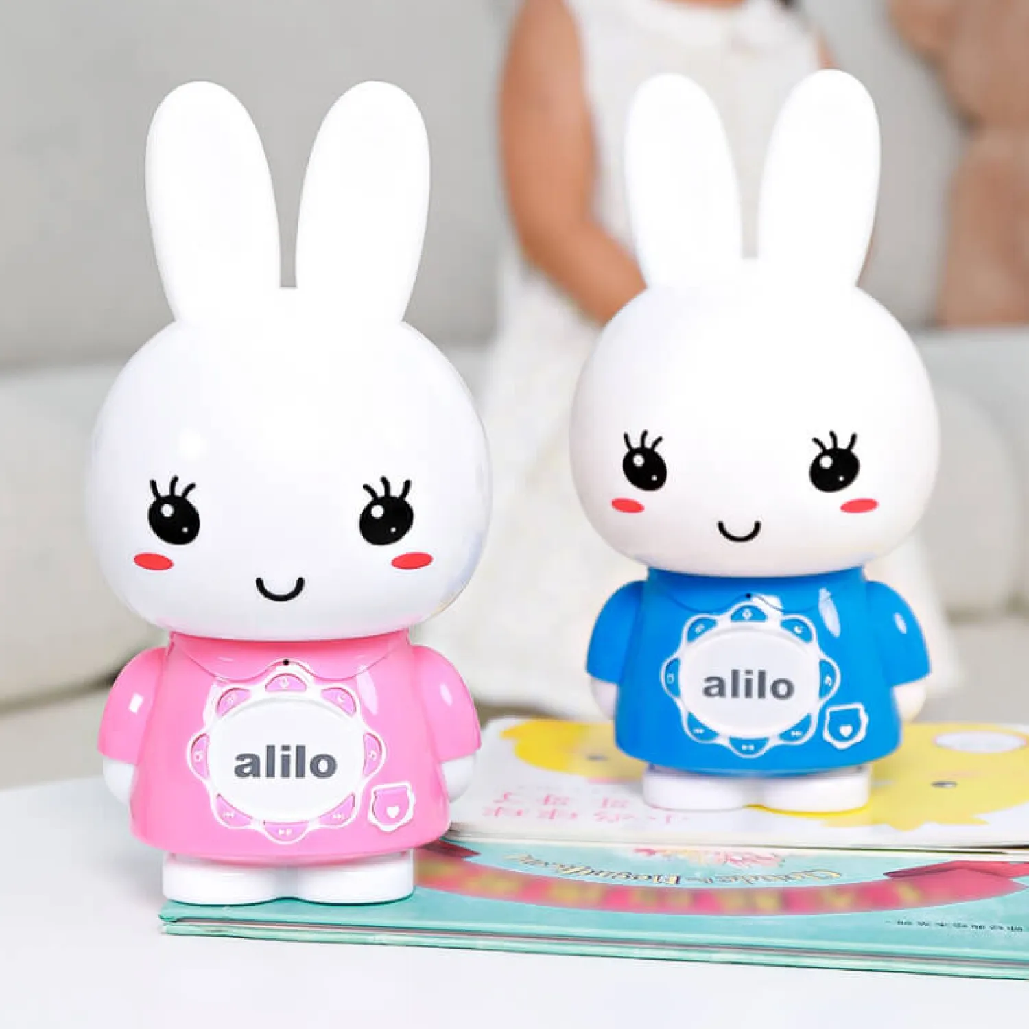 Idealne W Podróży|12M+ | Alilo Króliczek Big Bunny - różowy