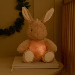 Lampki Nocne|Przytulanki | Little Dutch Królik interaktywny lampka i szum Newborn Naturals