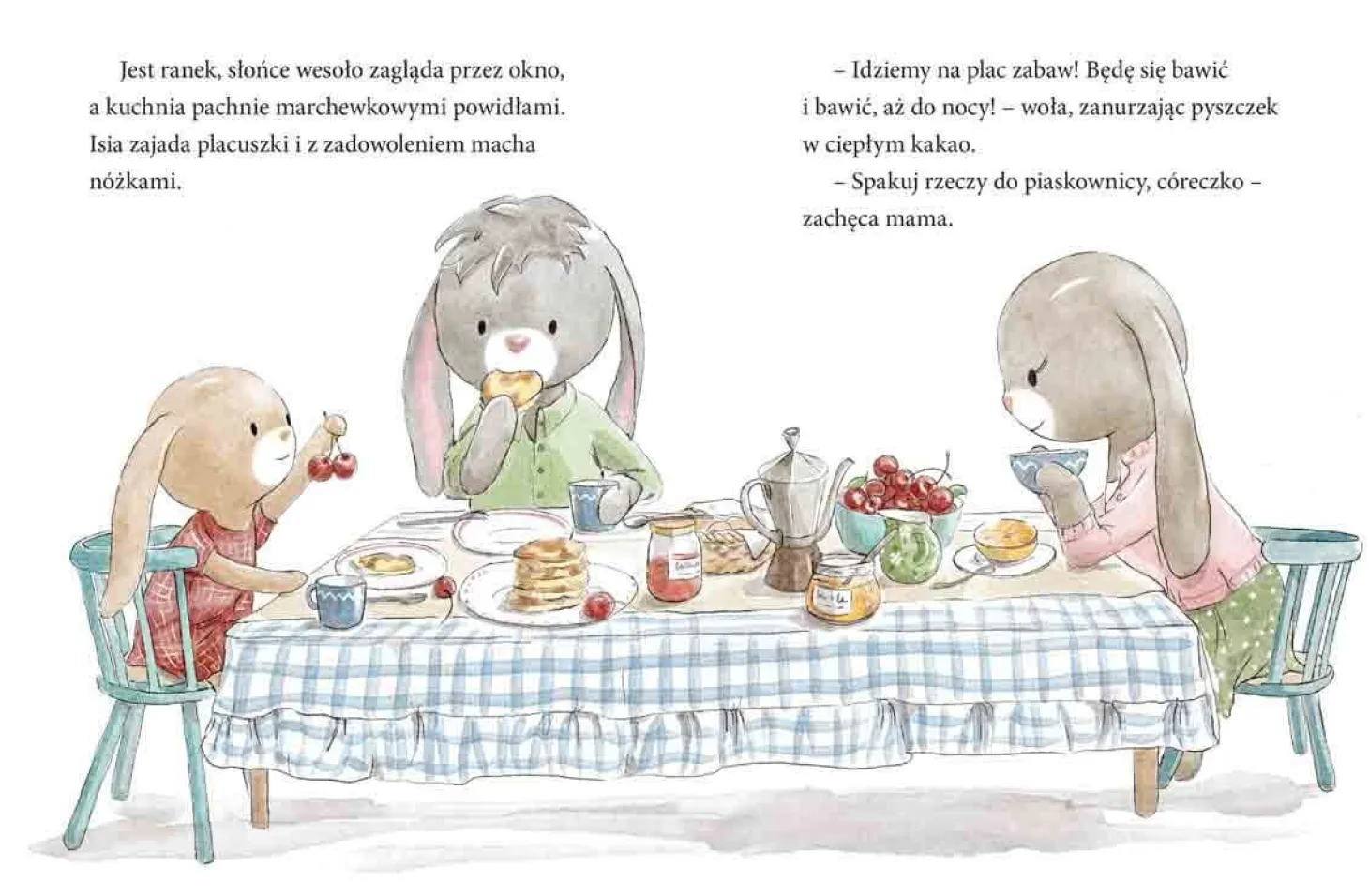 Królisia Isia uczy się dzielić