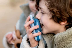 Idealne W Podróży|6 Lat+ | The Zoofamily Krótkofalówki dla dzieci Zoo Walkie Talkie - Raccoon, Deer