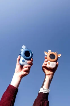 Idealne W Podróży|6 Lat+ | The Zoofamily Krótkofalówki dla dzieci Zoo Walkie Talkie - Raccoon, Deer