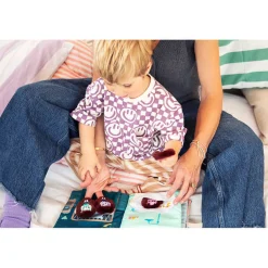 2 Lata +|Aktywizujące | Lilliputiens Książeczka aktywizująca z mini pacynkami Emocje Jeżyk Leon 18m+