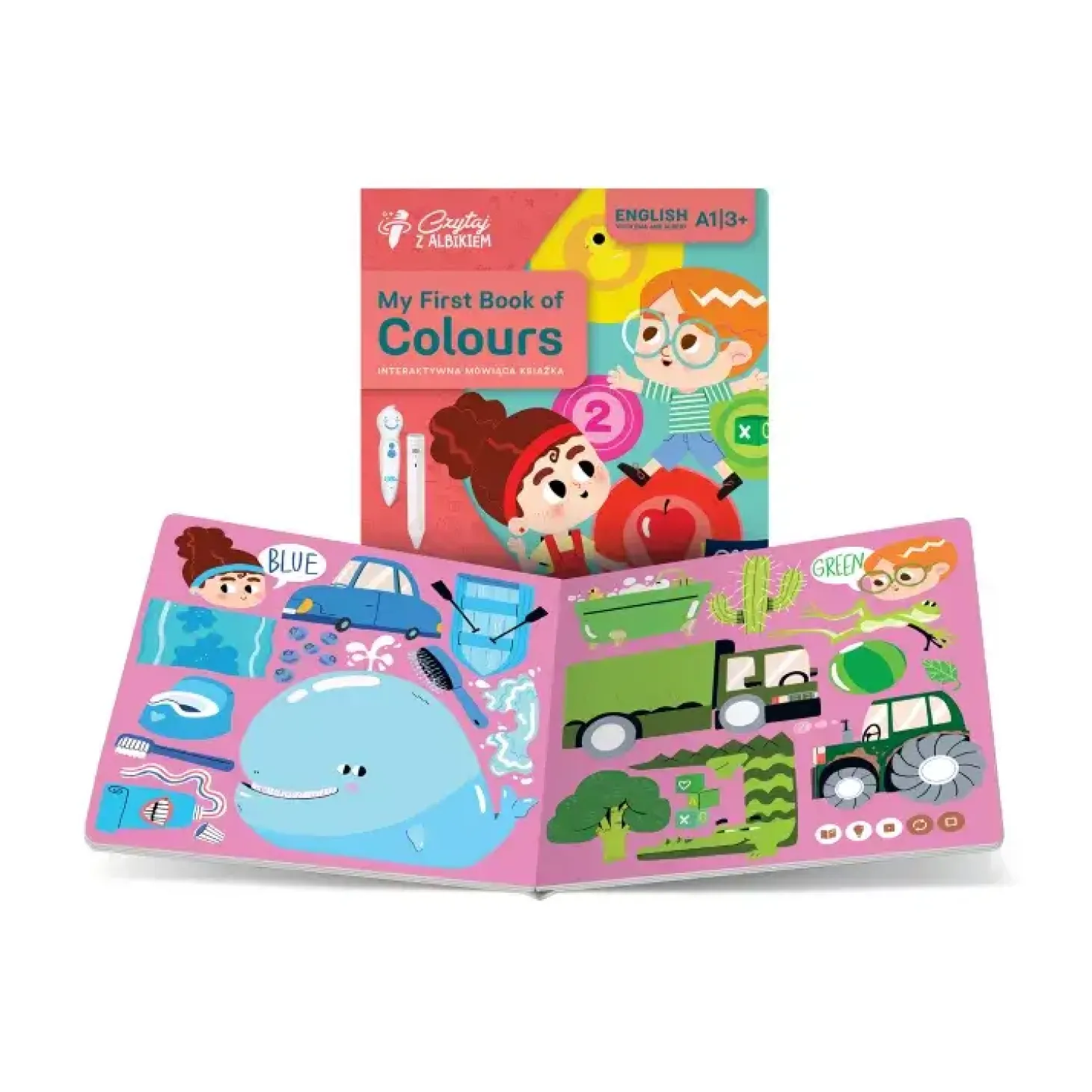 Książka My First Book of Colours 3+
