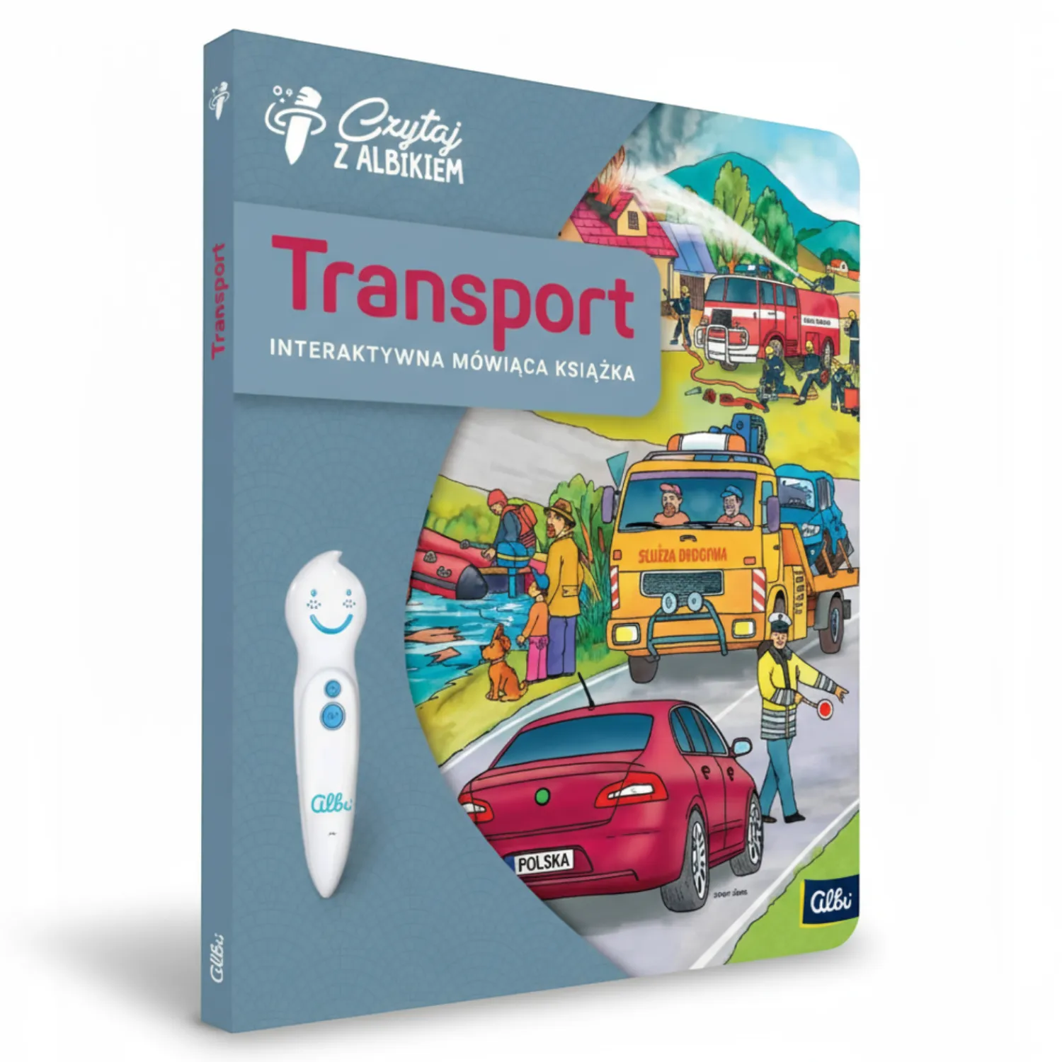 Albi|5-8 Lat | Albi Książka Transport 3+