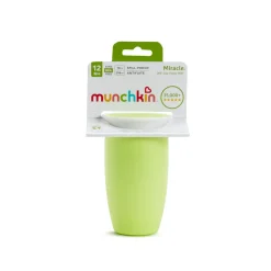 Naczynia Dla Dzieci | Munchkin Kubek Miracle 360°, 296ml - zielony