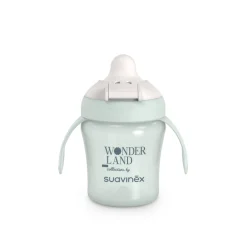 Kubek niekapek do nauki picia Wonderland 200 ml - miętowy