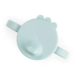 Kubek niekapek z uchwytami Tiny Farm Blue, 260ml
