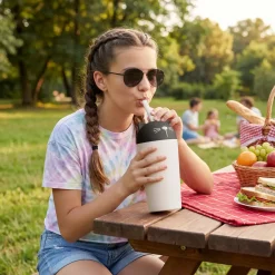 Kubek termiczny Bestie Tumbler, 720 ml - Kot