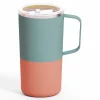 Butelki I Bidony | Asobu Kubek termiczny Tower Mug, 600 ml - pastelowy zielony
