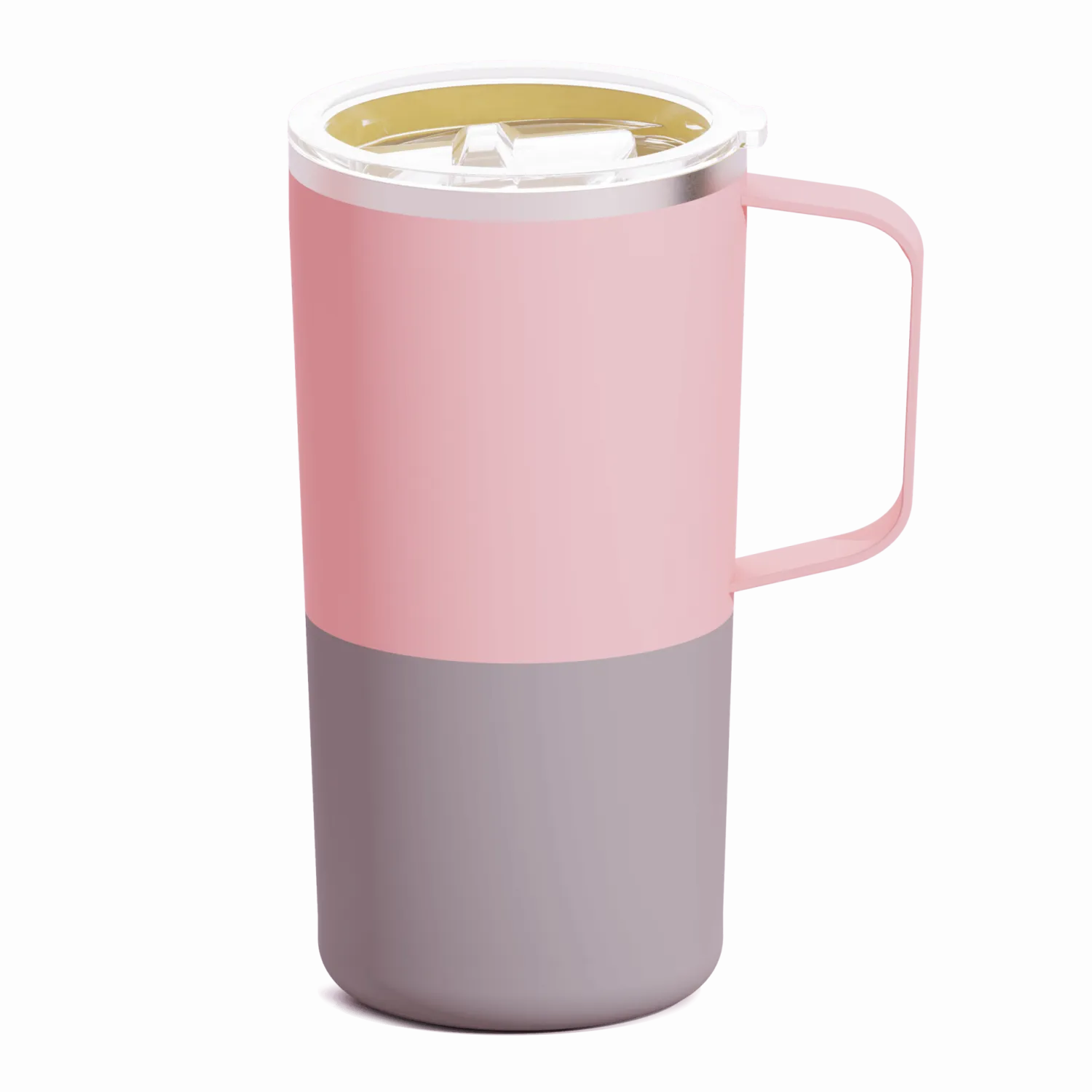 Butelki I Bidony | Asobu Kubek termiczny Tower Mug, 600 ml - pastelowy brzoskwiniowy