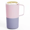 Kubek termiczny Tower Mug, 600 ml - pastelowy różowy