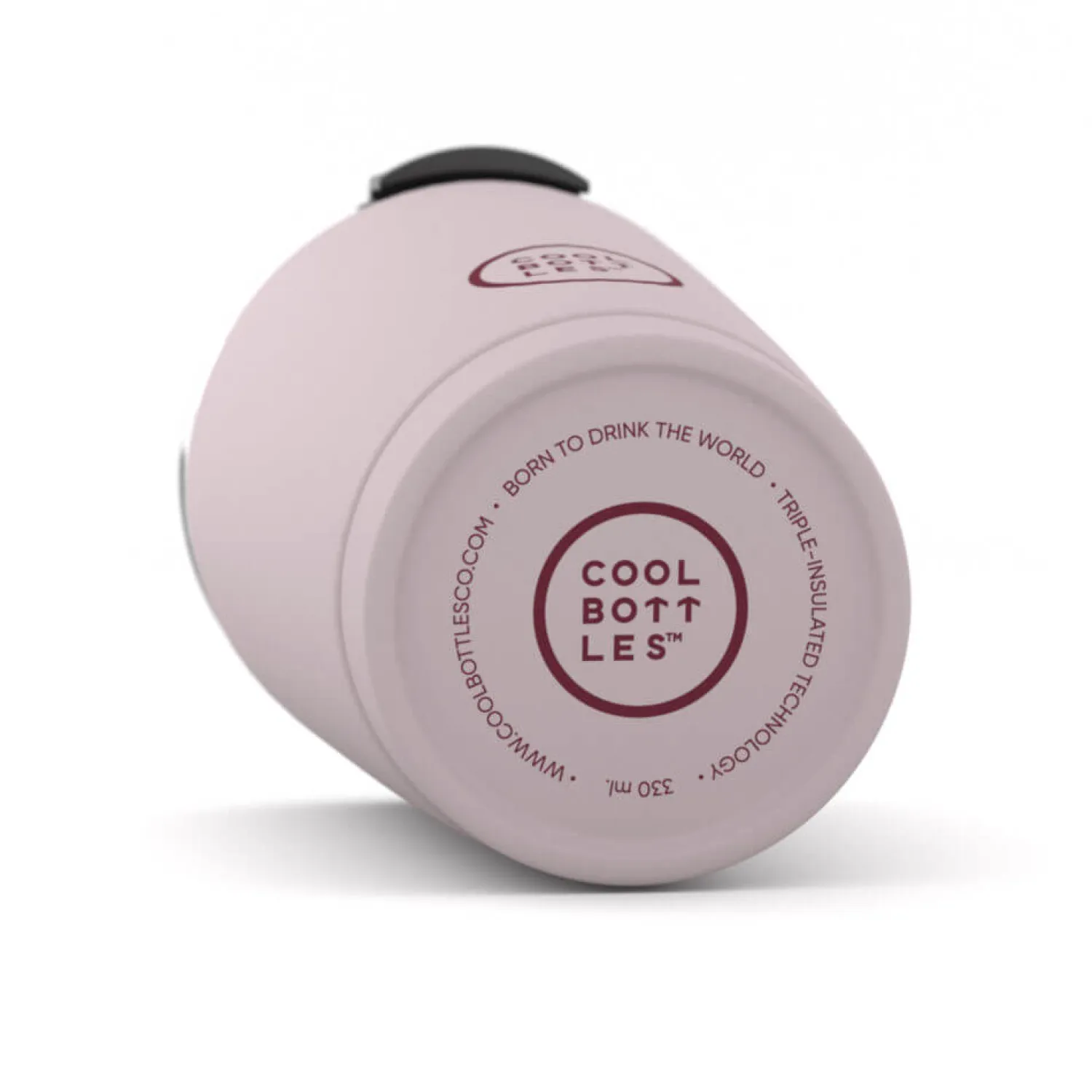 Butelki I Bidony | Cool Bottles Kubek termiczny Triple cool - Pastel Pink, 330ml