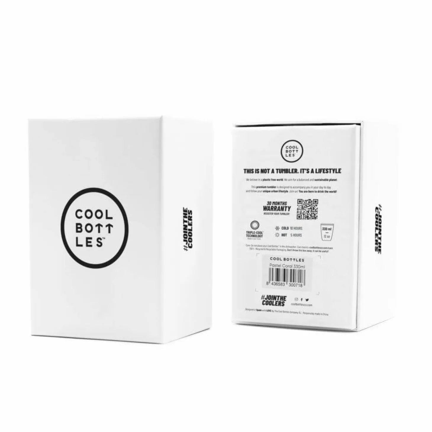 Kubek termiczny Triple cool - Pastel Coral, 330ml