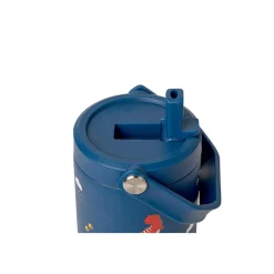 Bidony I Butelki|Bidony I Butelki | Citron Kubek termiczny z uchwytem 600ml - Blue Dino