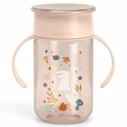 Naczynia Dla Dzieci | Suavinex Kubek treningowy 360° Wonderland 340 ml - różowy