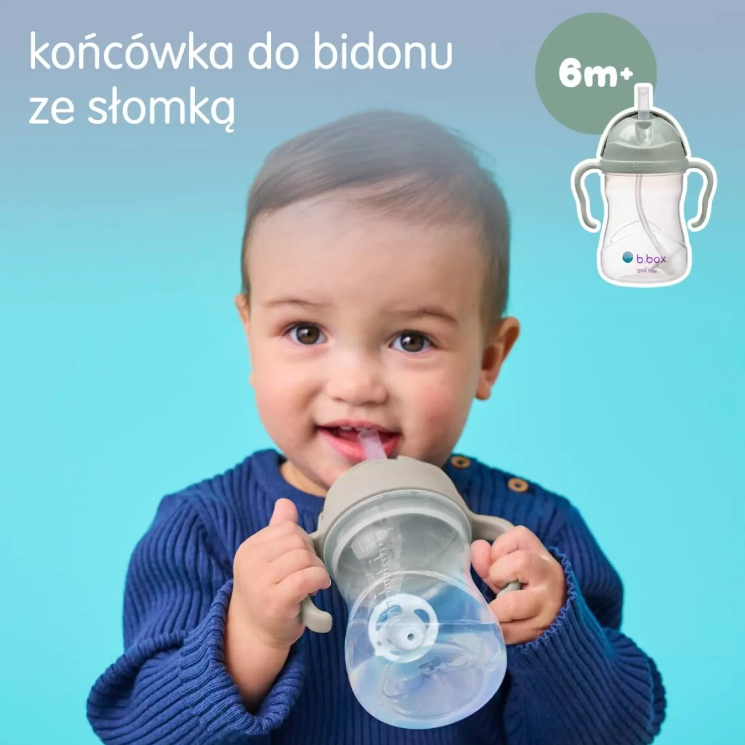 Bidony I Butelki|Bidony I Butelki | b.box Kubek 3w1 240ml, latte