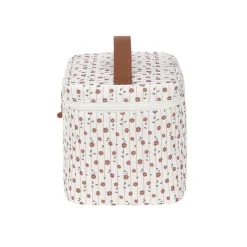 Porządek W Domu|Kosmetyczki | Lassig Kuferek podróżny na akcesoria Flowers White