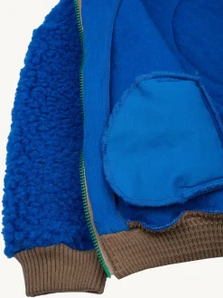 Ubranka Dziecięce | Happymess Kurtka wełniana merino - cobalt