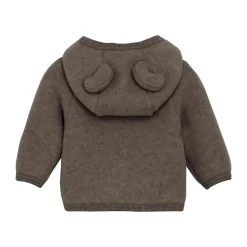 Ubranka Dziecięce | HUTTEliHUT Kurtka 100% wełny merino - Brown Melange