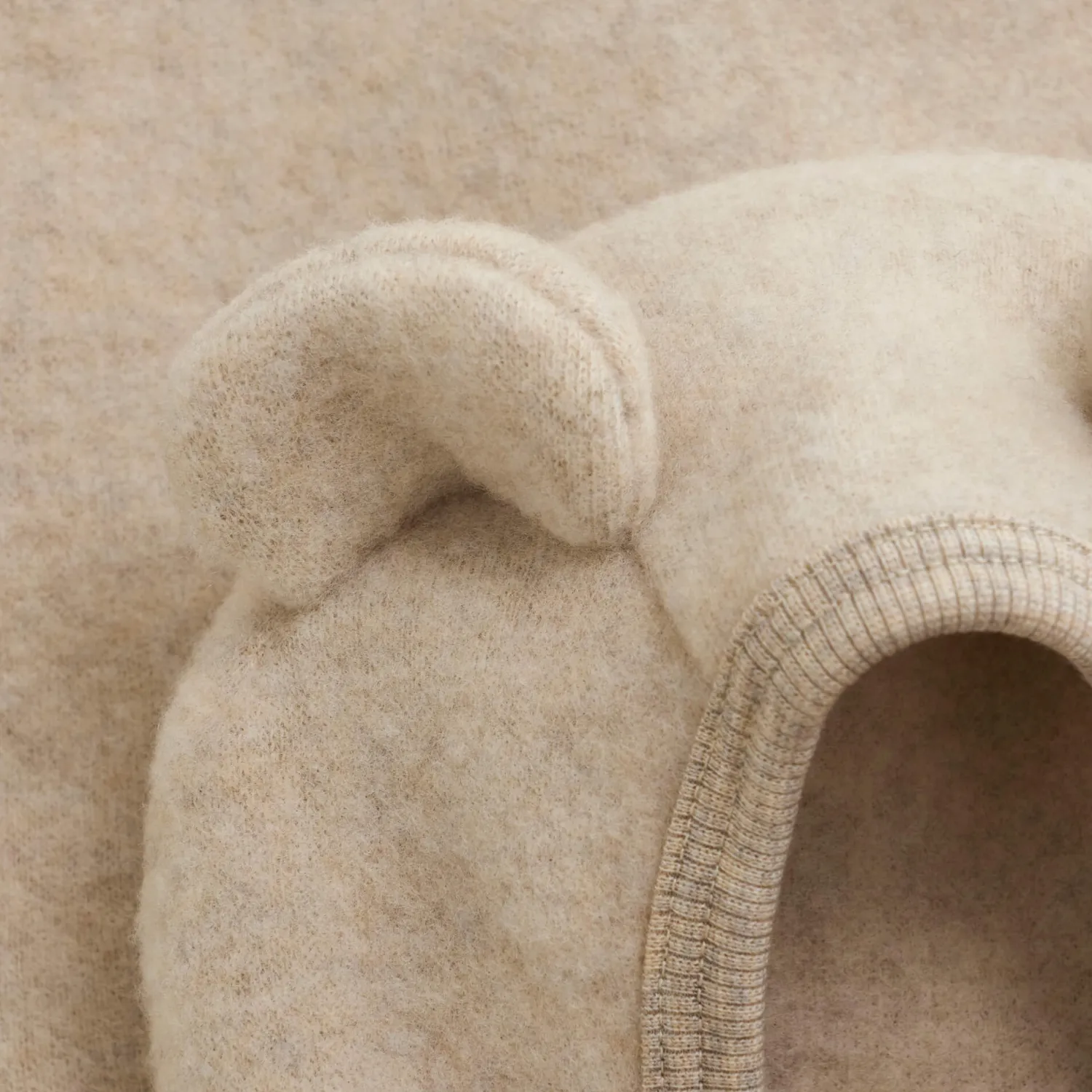 Ubranka Dziecięce | HUTTEliHUT Kurtka 100% wełny merino - Camel Melange