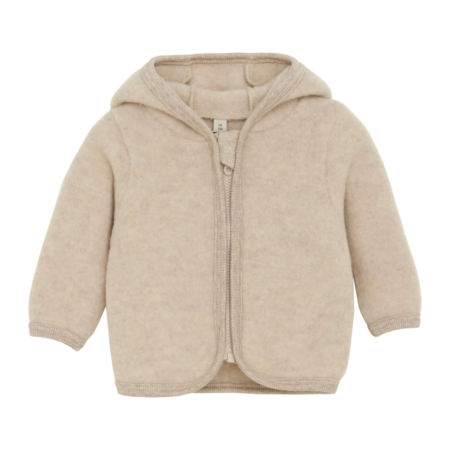 Ubranka Dziecięce | HUTTEliHUT Kurtka 100% wełny merino - Camel Melange