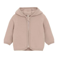 Ubranka Dziecięce | HUTTEliHUT Kurtka 100% wełny merino - Mahogany Rose