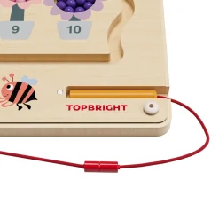 Edukacyjne|Drewniane | TOPBRIGHT Labirynt magnetyczny Pracowita Pszczółka, 3+