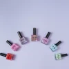 Naturalne Kosmetyki | Oh Flossy Lakier do paznokci Peach, 12 ml, bio brokat, roślinna formuła