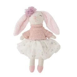 Idealne W Podróży|2 Lata + | Bloomingville Mini Laleczka Milly w torebce z zestawem ubranek - Brown