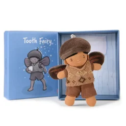 12M+|2 Lata + | ThreadBear Design Laleczka w pudełku - Forrest, Wróżka Zębuszka